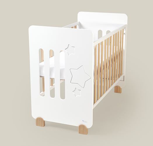 Cuna STAR NATURE con Kit de colecho